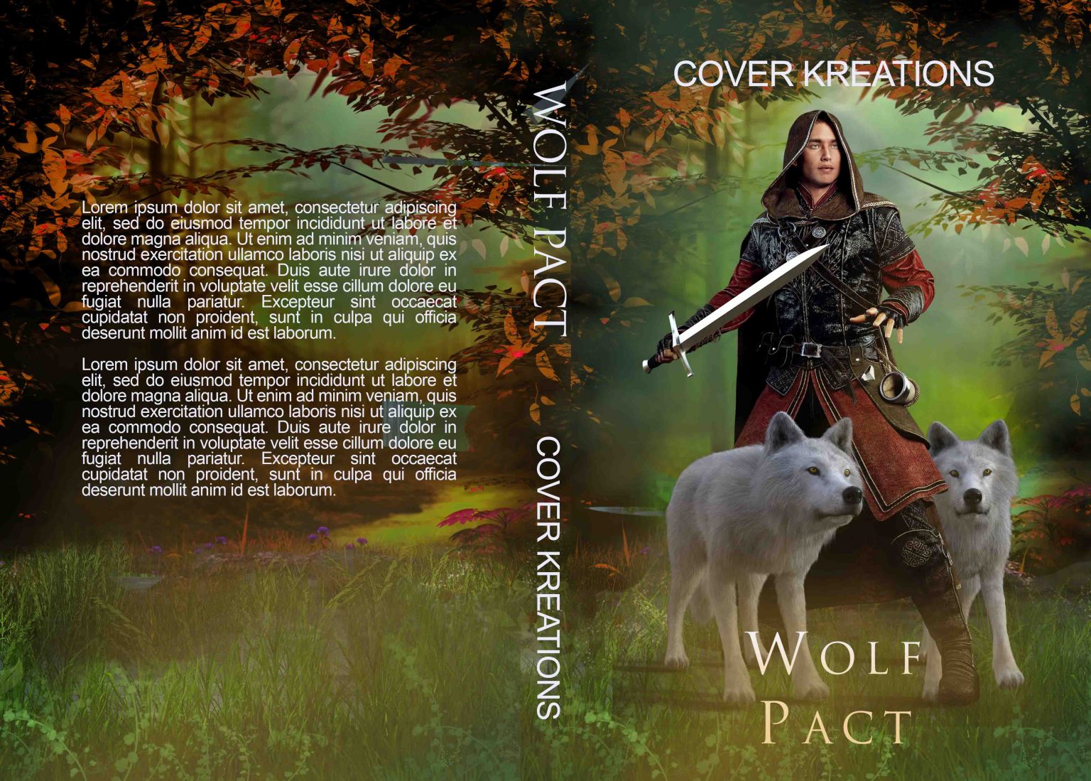 WOLF PACT COVER KREATIONS.